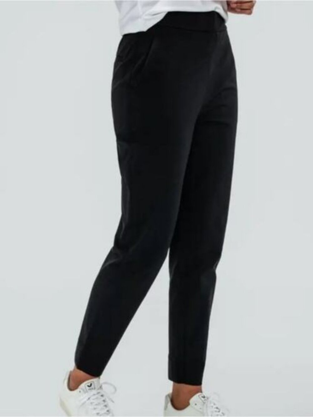 Ministry of Supply Kinetic Pants Pull on Tapered Stretch Navy